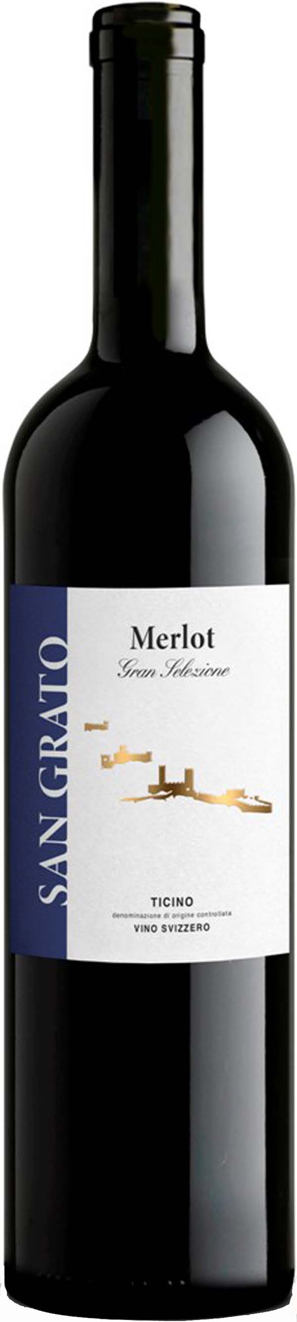 San Grato Merlot Gran Selezione, Ticino DOC, Cantina Amann SA, Contone, 2017, 75cl