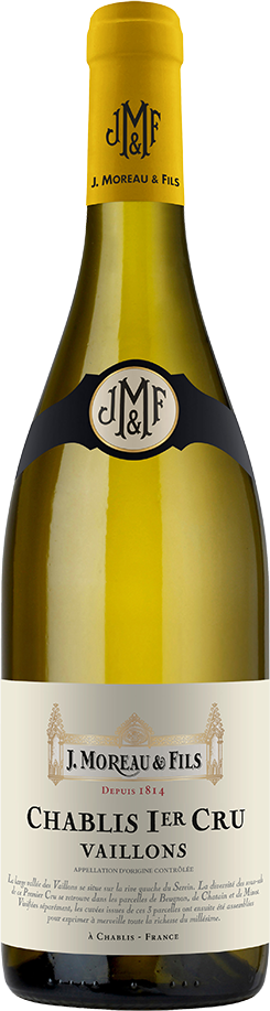 Chablis 1er Cru AOC Vaillons J. Moreau & Fils, Chablis, 2023, 75cl