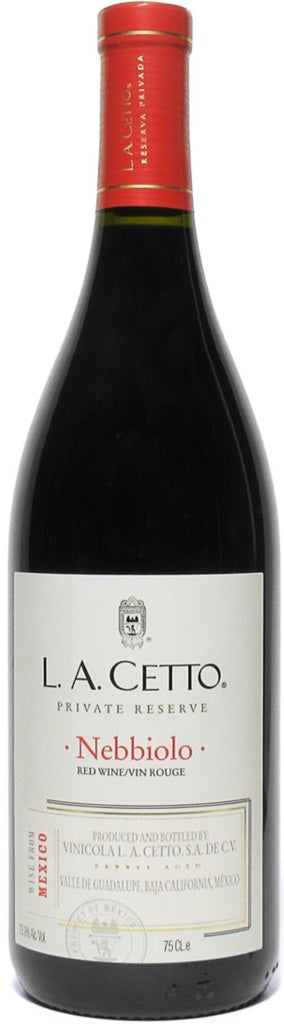 Nebbiolo Private Reserve Valle de Guadalupe Vinicola L.A. Cetto, Guadalupe, 2019, 75cl