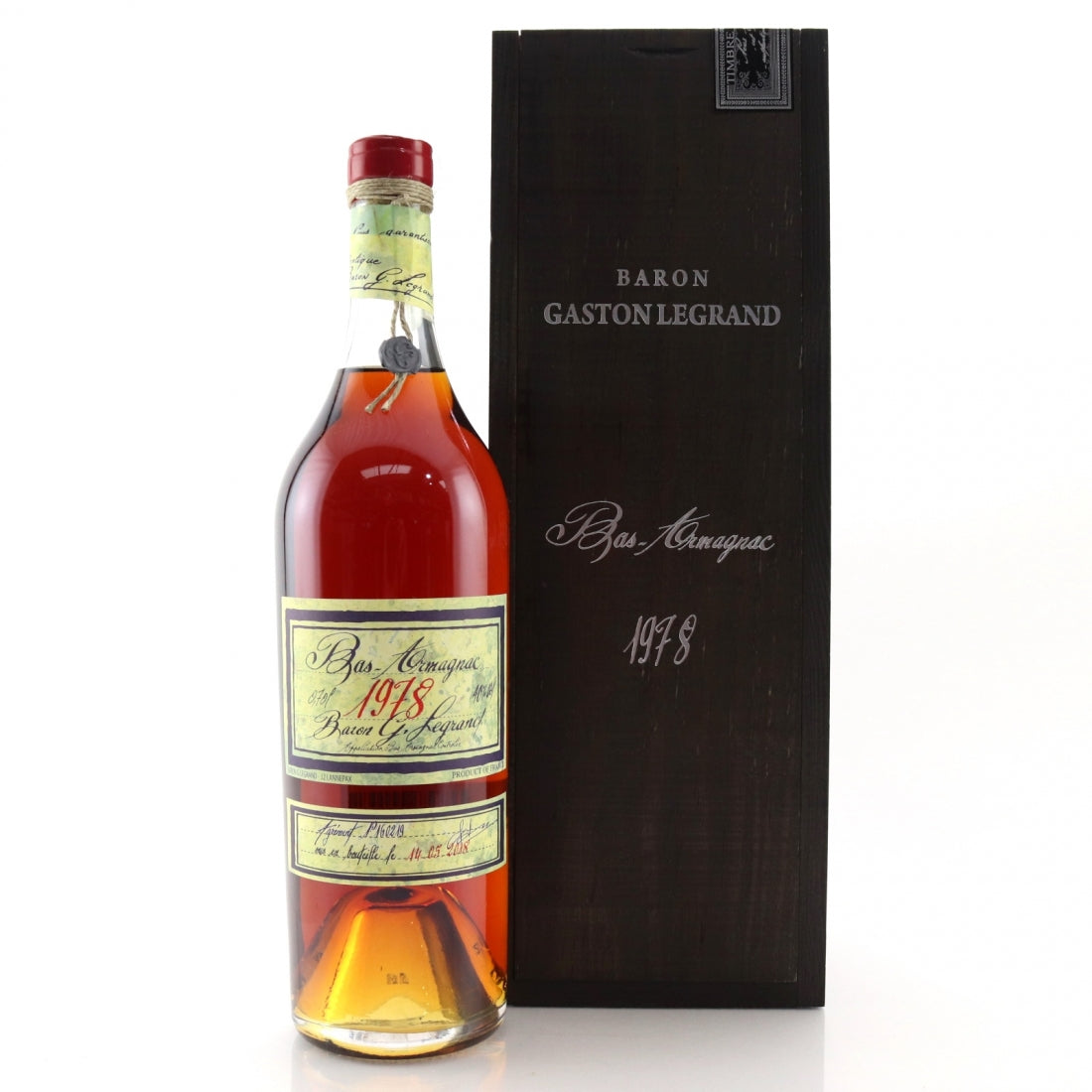 Bas Armagnac Baron Gaston Legrand, Lannepax, 1963, 70cl