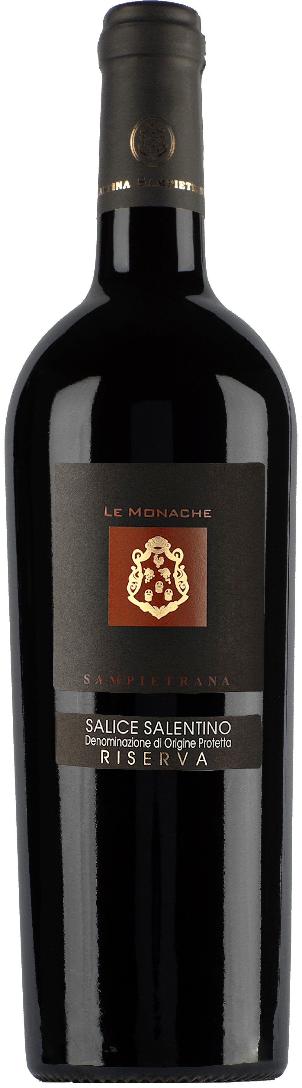 Le Monache, Salice Salentino Riserva DOP, Cantina Sampietrana, San Pietro Vernotico, 2021, 75cl