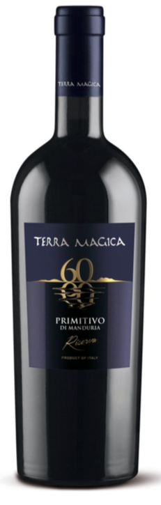 Terra Magica, Primitivo di Manduria DOP, Terra Magica CA feat. Cantine San Marzano, San Marzano di San Giuseppe, 2023, 75cl