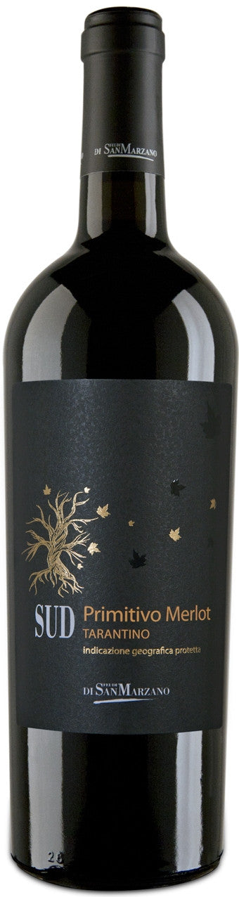 SUD, Primitivo Merlot, Salento IGP, Cantine San Marzano, San Marzano di San Giuseppe, Puglia, 2024, 75cl