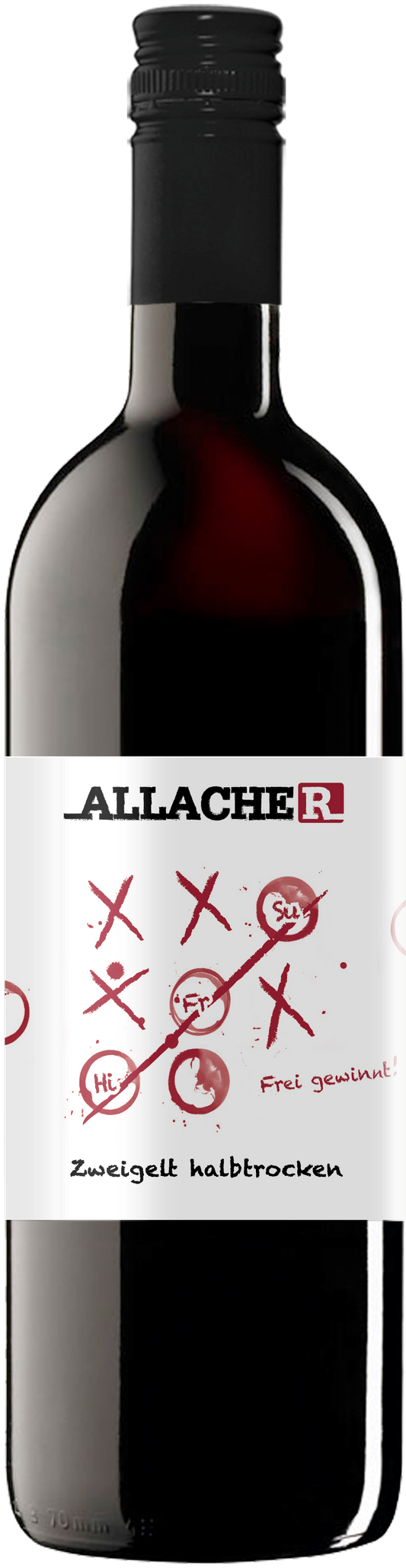 Zweigelt halbtrocken Burgenland Winzerhof Allacher, Illmitz, 2024, 75cl