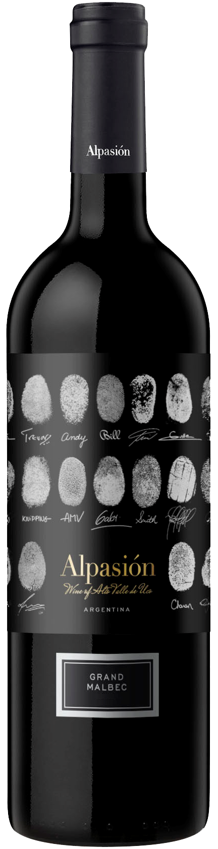 Grand Malbec Mendoza Alpasión, Tunuyán, 2021, 75cl
