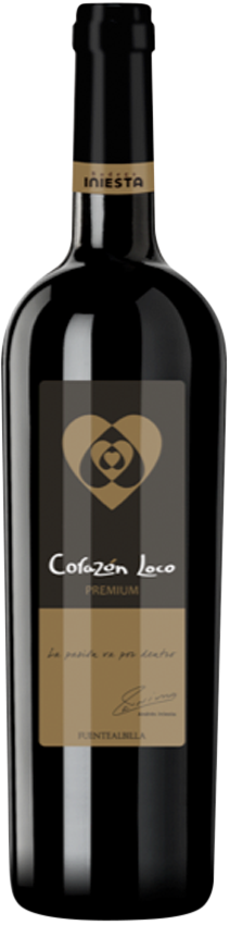 Corazon Loco PREMIUM Manchuela DO Bodega Iniesta, Fuentealbilla, 2018, 75cl