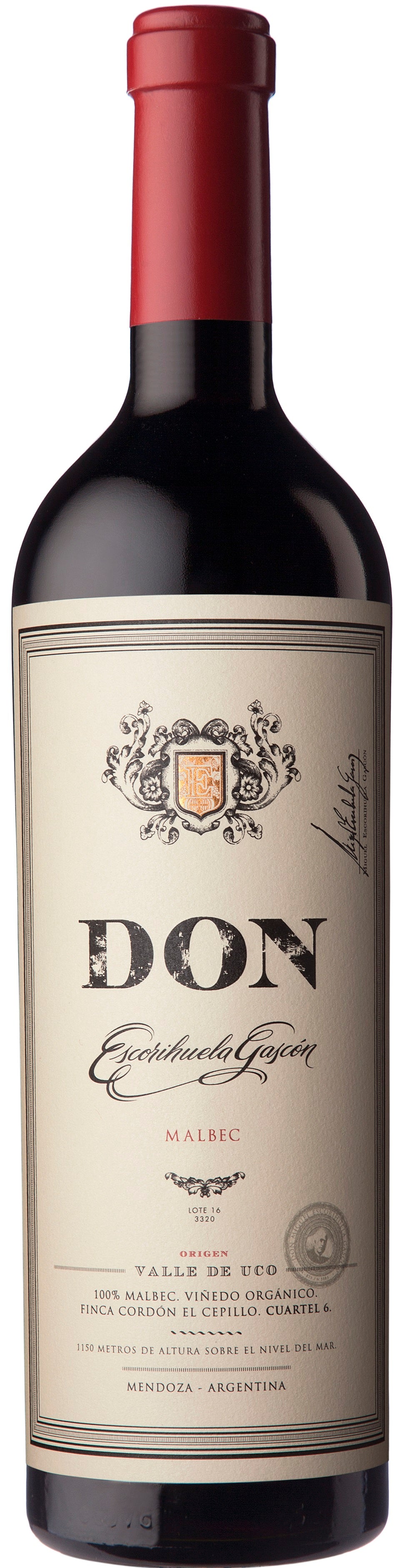 Don Malbec Mendoza Bodegas Escorihuela Gascón, Belgrano, 2019, 75cl